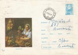 Romania, Bucatareasa, plic circulat, 1974