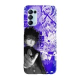 Husa compatibila cu Oppo A55, Viceversa, model Shigeo Kageyama Manga Mob Psycho 100, Silicon, TPU, Transparent, Carcasa