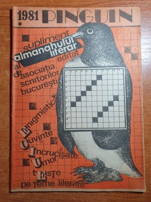 revista pinguin nr.1/1981 - total necompletata foto