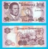 Botswana (p#11) 5 Pula 1992 UNC &#039;Ketumile Masire&#039; serie: C/47 483928