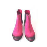 Ghete din piele Dana Fuchsia Vintage
