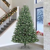 vidaXL Brad de Crăciun artificial cu ramuri articulare Verde 300 cm 3395525