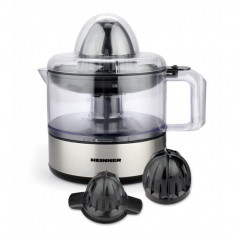 Storcator citrice Limme Heinner, 30 W, 500 ml, doua conuri, filtru dublu, Argintiu foto