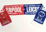 Fular meci fotbal LIVERPOOL - LEICESTER CITY (Cupa Ligii 2023)