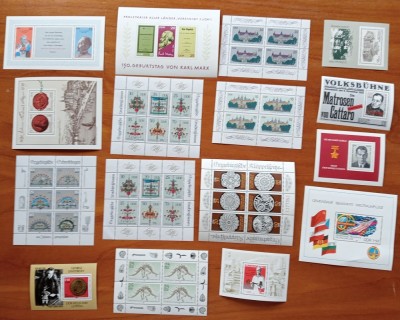 GERMANIA-DDR-&amp;#039;&amp;#039;Personalitat-Evenimente(3)&amp;#039;&amp;#039;-16 Colit3 dif-MNH nestamp. foto