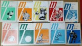 10 manuale metodica sport (Rugby, Judo, Bob sanie, Baschet, Schi alpin modern, Tenis, Gimnastica, Inot, Hochei pe gheata, Anton Muraru, Ilie Nastase)