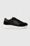 Karl Lagerfeld sneakers din piele SERGER KC culoarea negru, KL53638