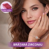 Generic Bratara din aliaj cu elemente din Zirconiu