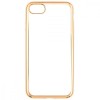 Husa iPhone 7 TPU Electro Slim Gold, Anti-soc, Anti-zgarieturi, Carcasa Protectie Auriu