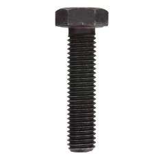 Surub cu cap hexagonal, filetat complet, otel, DIN 933-10.9, oxid negru, M10 x 80 mm