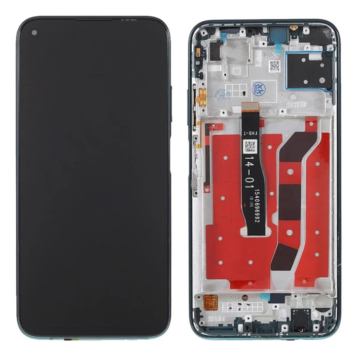 Display Huawei P40 Lite cu Rama Compatibil Negru
