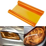 Folie protectie faruri / stopuri auto - Orange (pret/m liniar) - 034