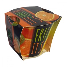 Lumanare Orange Fruits, 115 gr foto