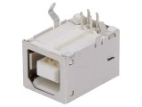 Soclu USB B PCB THT 4 pini 90&deg; ecranat, MOLEX