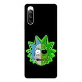 Husa compatibila cu Sony Xperia 10 III Silicon Gel Tpu Model Rick And Morty Alien