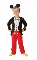 Costum clasic Mickey Mouse (Marime S) foto