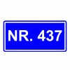 Indicator stradal NR. 437