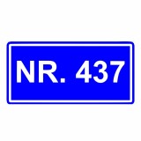 Indicator stradal NR. 437