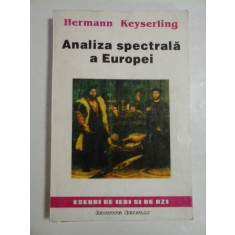 ANALIZA SPECTRALA A EUROPEI - HERMANN KEYSERLING
