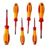 Set 6 Surubelnite Izolate Electrician KNIPEX (PH0, PH1, PH2, PZ0, PZ1, PZ2), 1000V, VDE, Crom Vanadiu Molibden, Germania
