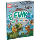 E fun sa colorezi. Jurassic World. Lego, Gama