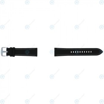 Samsung Galaxy Watch 3 41 mm (SM-R850 SM-R855) Set curea mărime S/M piele neagră GH98-45537A foto