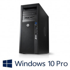 Workstation Refurbished HP Z420, Xeon Hexa Core E5-2620, Win 10 Pro foto