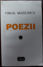 VIRGIL MAZILESCU - POEZII (EDITURA VITRUVIU, 1996) foto