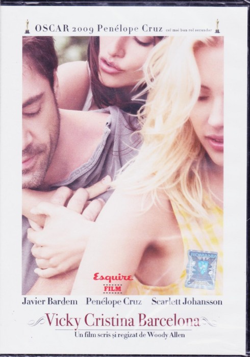 DVD Film de colectie: Vicky Cristina Barcelona ( r; Woody Allen; sub.romana - vezi descriere )