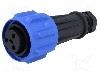 Conector circular, mama, 3 pini, BULGIN - PX0911/03/S