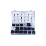 Set 416 piese cleme de fixare, PENDAN, Clipsuri auto cu si cutie de depozitare, 18 Cele mai populare Dimensiuni, Pentru interior auto, fete de usa, pa, Oem