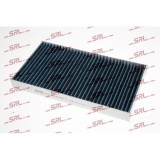 Filtru habitaclu anti-fum Alfa Romeo 156 (932), Fiat Brava (182), Marea (185), Lancia Lybra (839), Filtru carbon activ; cu efect antibacterian; absor