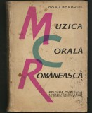 MUZICA CORALĂ ROM&Acirc;NEASCĂ - DORU POPOVICI - EDITURA MUZICALĂ