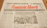 ROMANIA LIBERA Simbata 30 Decembrie 1989 (serie noua) - 6 pagini - VIRSTA Libertatii Noastre - O SAPTAMANA !
