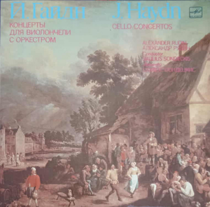 Disc vinil, LP. CONCERTO FOR CELLO AND ORCHESTRA-JOSEPH HAYDN-218309