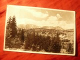 Ilustrata Predeal - Vedere spre Bucegi ,circulat 1943
