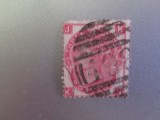 TIMBRU MAREA BRITANIE REGINA VICTORIA 1862 STAMPILAT ROZ=350