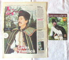&amp;quot;LIVIU VASILICA&amp;quot;, CD Muzica de Colectie Vol.. 76 + ziar JURNALUL NATIONAL foto