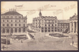 5083 - ORADEA, Market, Leporello - old postcard + 10 Mini photocards - used 1910, Circulata, Printata