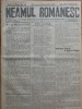 Ziarul Neamul romanesc , nr. 38 , 1915 , din perioada antisemita a lui N. Iorga