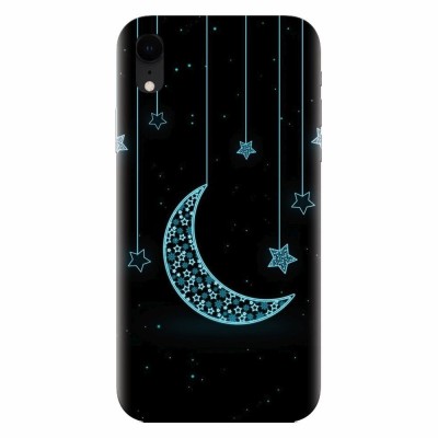 Husa silicon pentru Apple Iphone XR, Moon foto