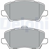 Placute frana Kia Picanto 3 (Ja), 1.0, 1.0 LPG, 1.0 T-GDI, 1.2, 1.2 MPI, punte fata, cu indicator uzura acustic, DELPHI