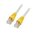 Patch cord S/FTP Cat 6a RJ45 1m TELEG&Auml;RTNER - Dublu ecranat, litat
