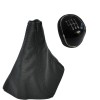 Set nuca cu manson schimbator viteze MARTI-NIK 15 compatibil cu FORD S-Max I 2006-2015, 6 viteze, piele