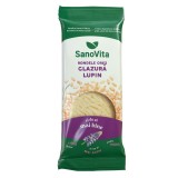 Rondele din orez cu glazura de Lupin, 66g, SanoVita