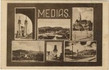 CP1613N Mediaș, 1945, carte poștală, Editura M C Florescu, Craiova