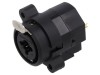 Conector Jack 6,3mm XLR Soclu Mamă Drept Lipire Combo I 3A, Neutrik
