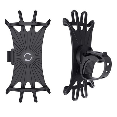 Suport rotativ 360⁰ pentru telefon mobil universal 7 in1 pentru bicicleta, motocicleta, carucior bebe foto