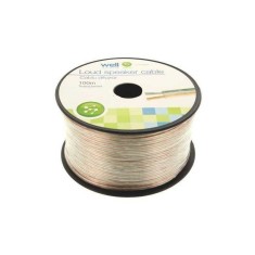 Cablu difuzor CCA transparent 2x0.50mm Well LSP-CCA0.50TT-100-WL