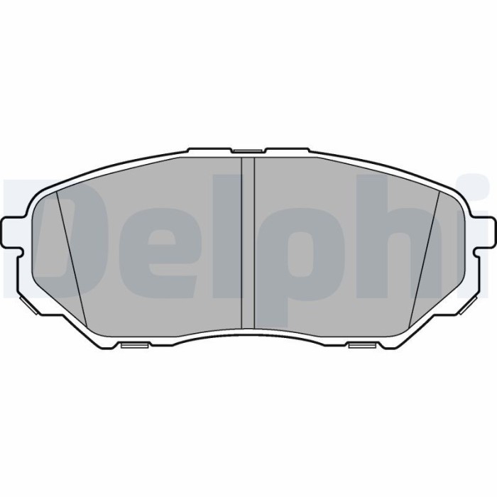 DELPHI LP3186 set placute frana,frana disc